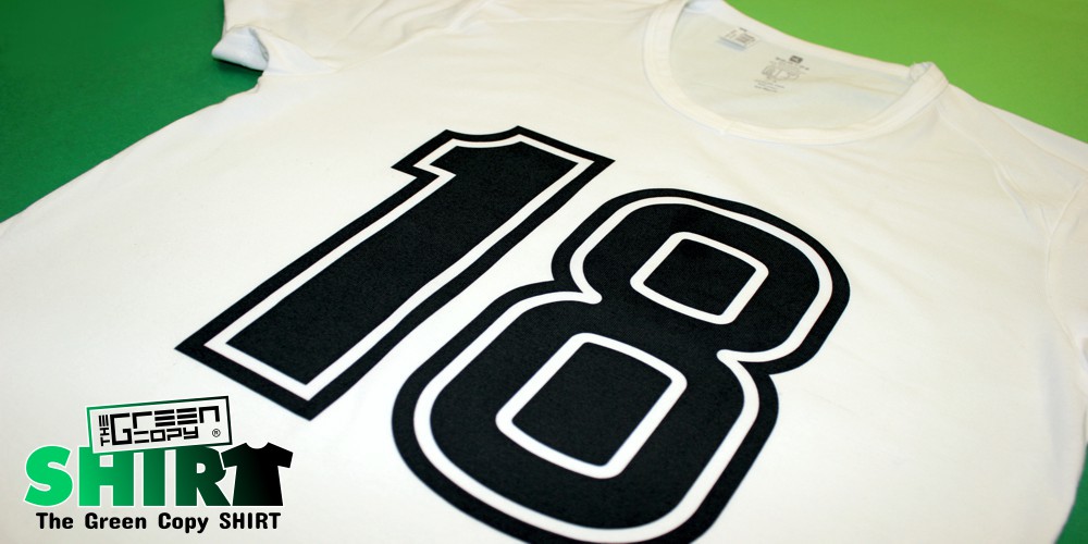 The Green Copy impresión de camisetas cumple 18 años imprimir serigrafía digital de camisetas Villanueva de la Cañada MADRID