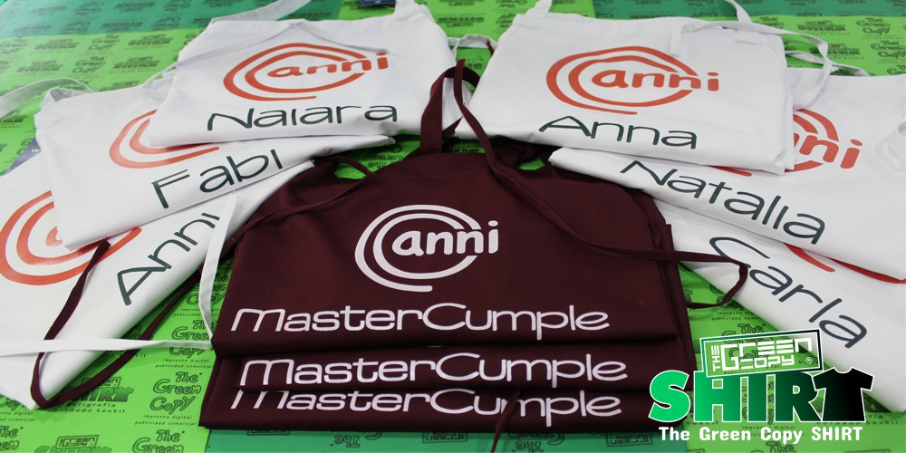 serigrafía de camisetas para regalos cumpleaños master cumple de anni felicidades impresión imprimir Villanueva de la Cañada MADRID